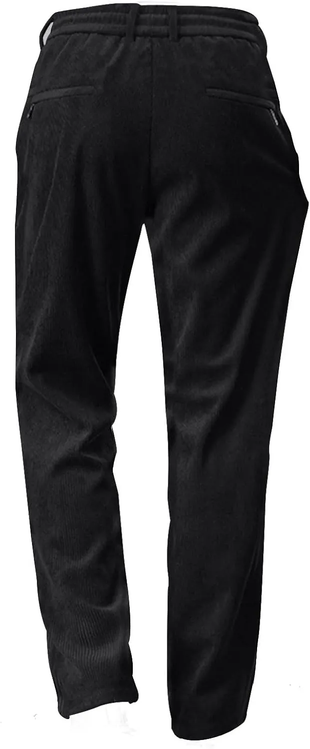 2025 Mens Work Casual Solid Color Slim Pocket Pants Solid Color Pants