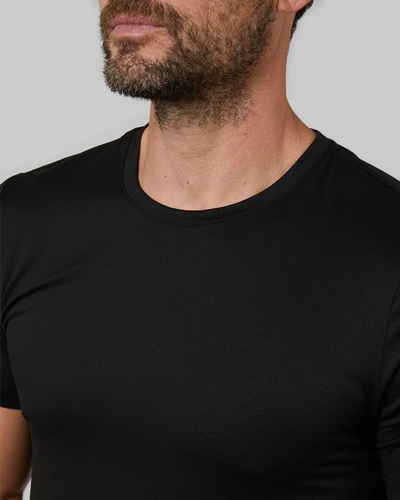 32 Degrees Men's Cool Classic Crew T-Shirt | Anti-Odor | 4-Way Stretch | Moisture Wicking