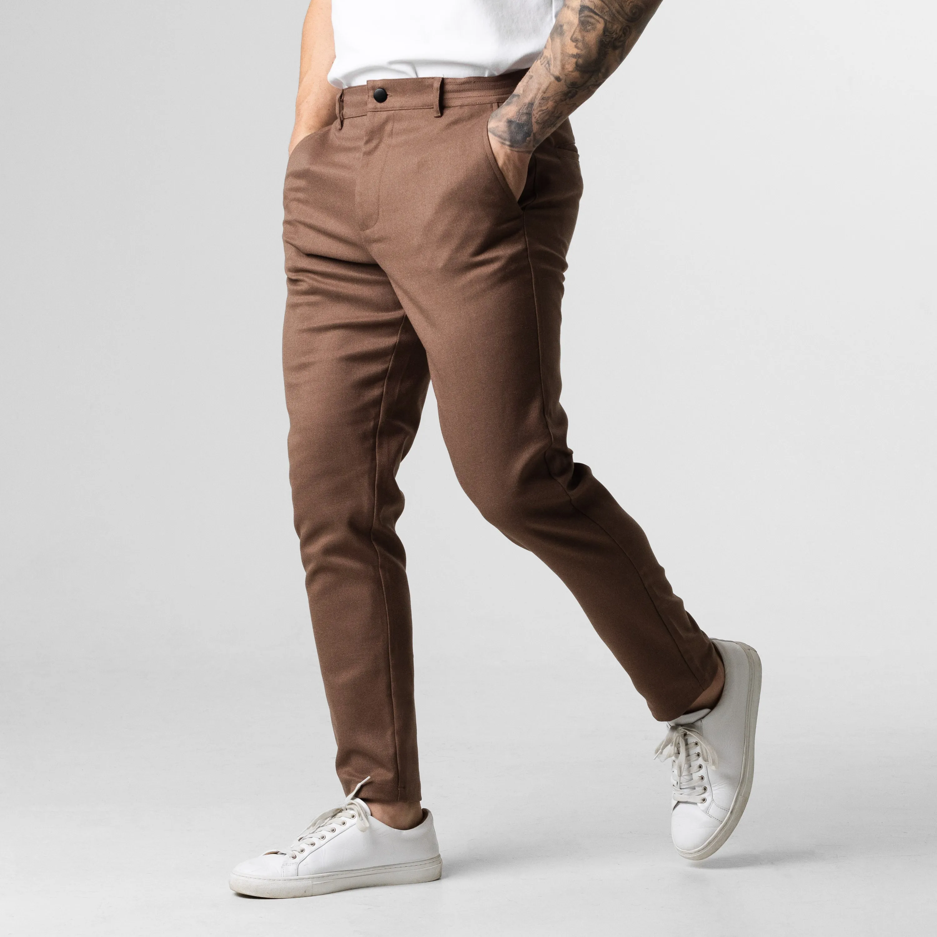 Active Chinos V2 - Brown