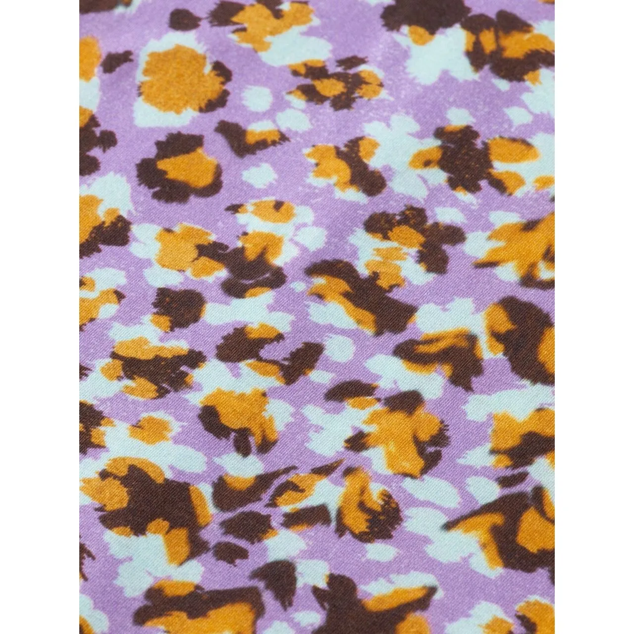 All-Over Printed High-Neck T-Shirt