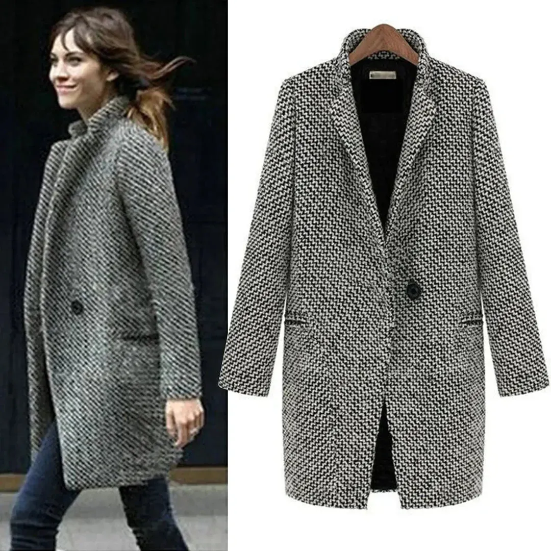 AMARA |  Long Wool Coat