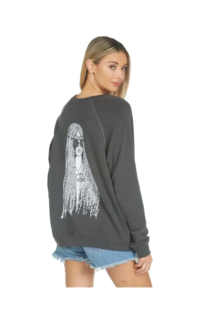 Anela Crew Neck Reglan Hippie