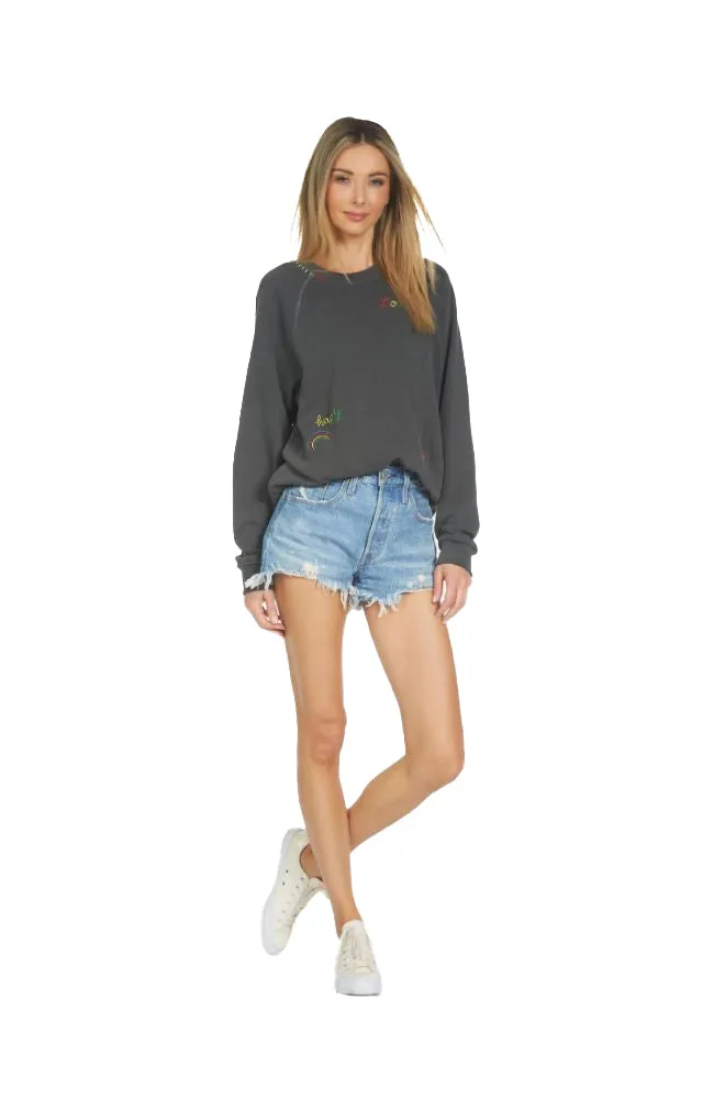 Anela Crew Neck Reglan Hippie