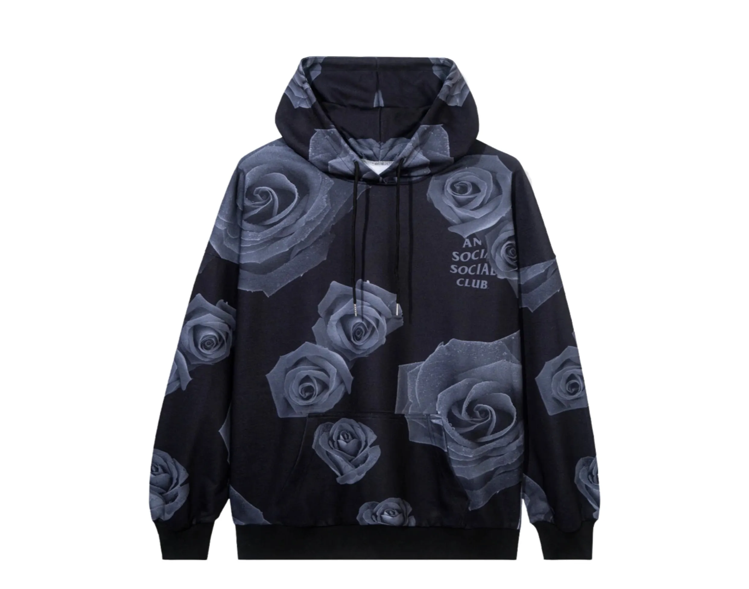 Anti Social Social Club Petal To The Floor Black Hoodie