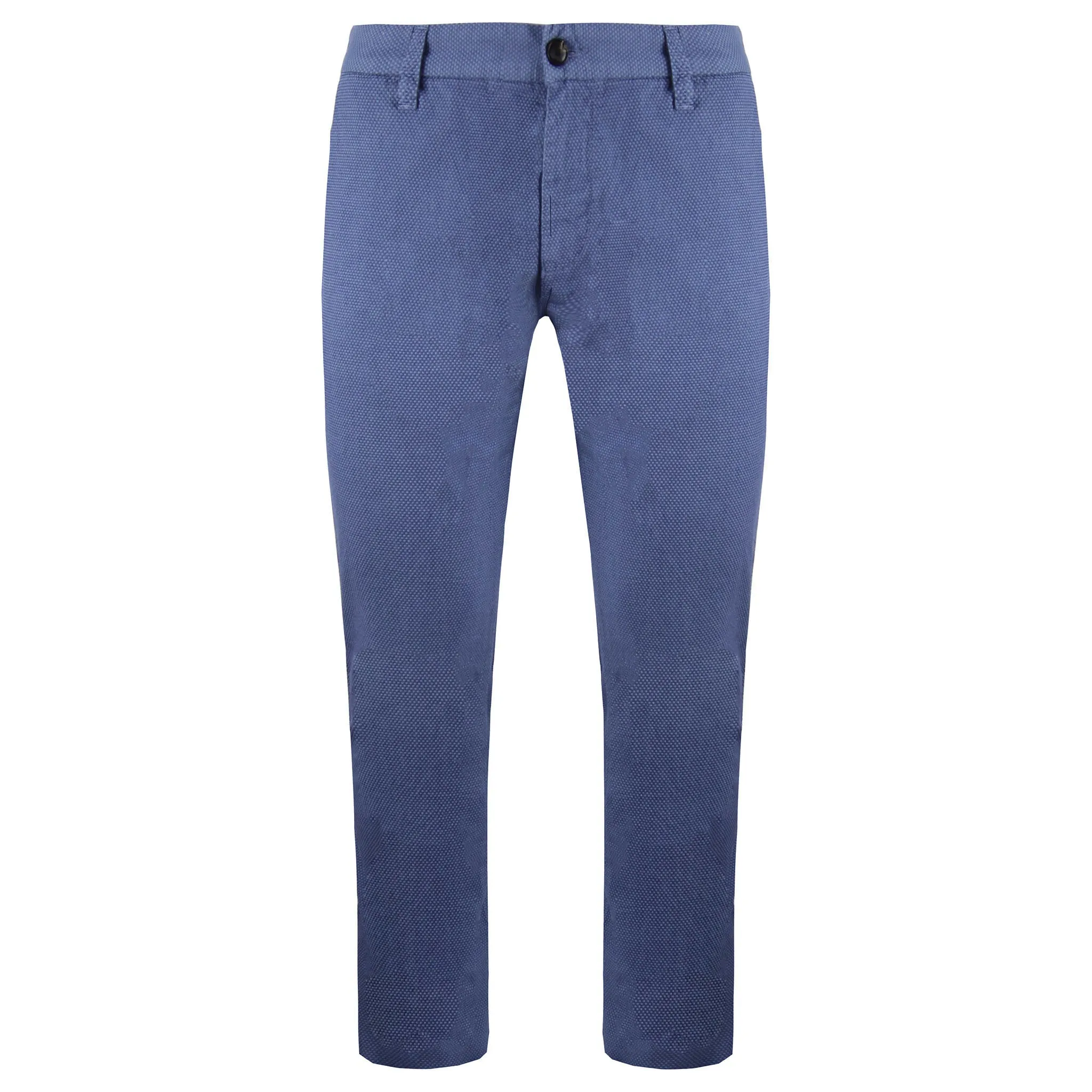 Armani Jeans Mens Blue Slim Fit Chinos