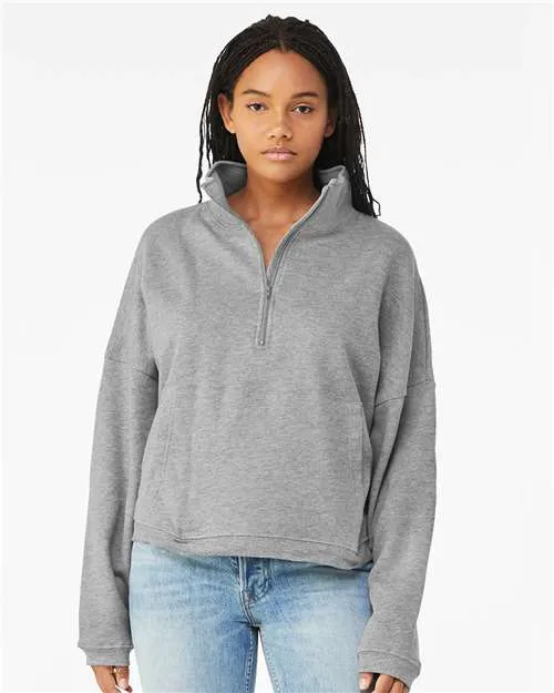 BELLA   CANVAS FWD Fashion Tie-Dyed Crewneck Sweatshirt 3945RD