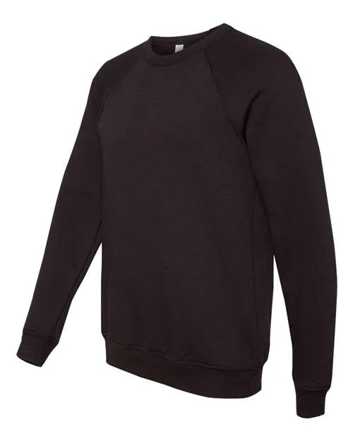 BELLA   CANVAS Sponge Fleece Raglan Crewneck Sweatshirt 3901 Autumn