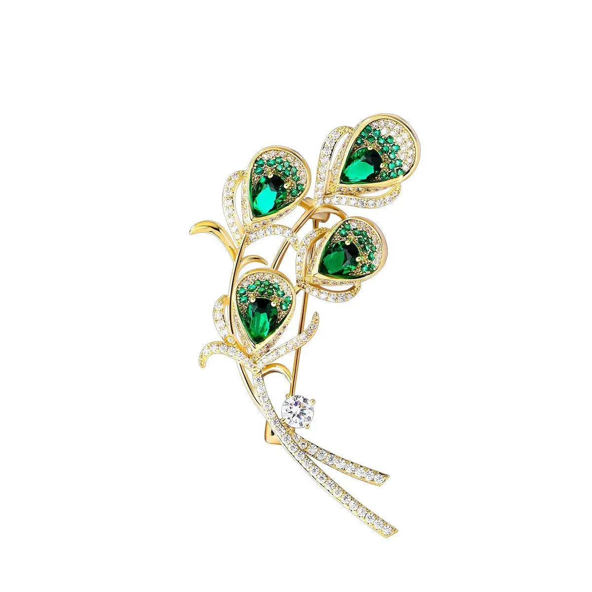 Bilge Sequin Brooch Pin
