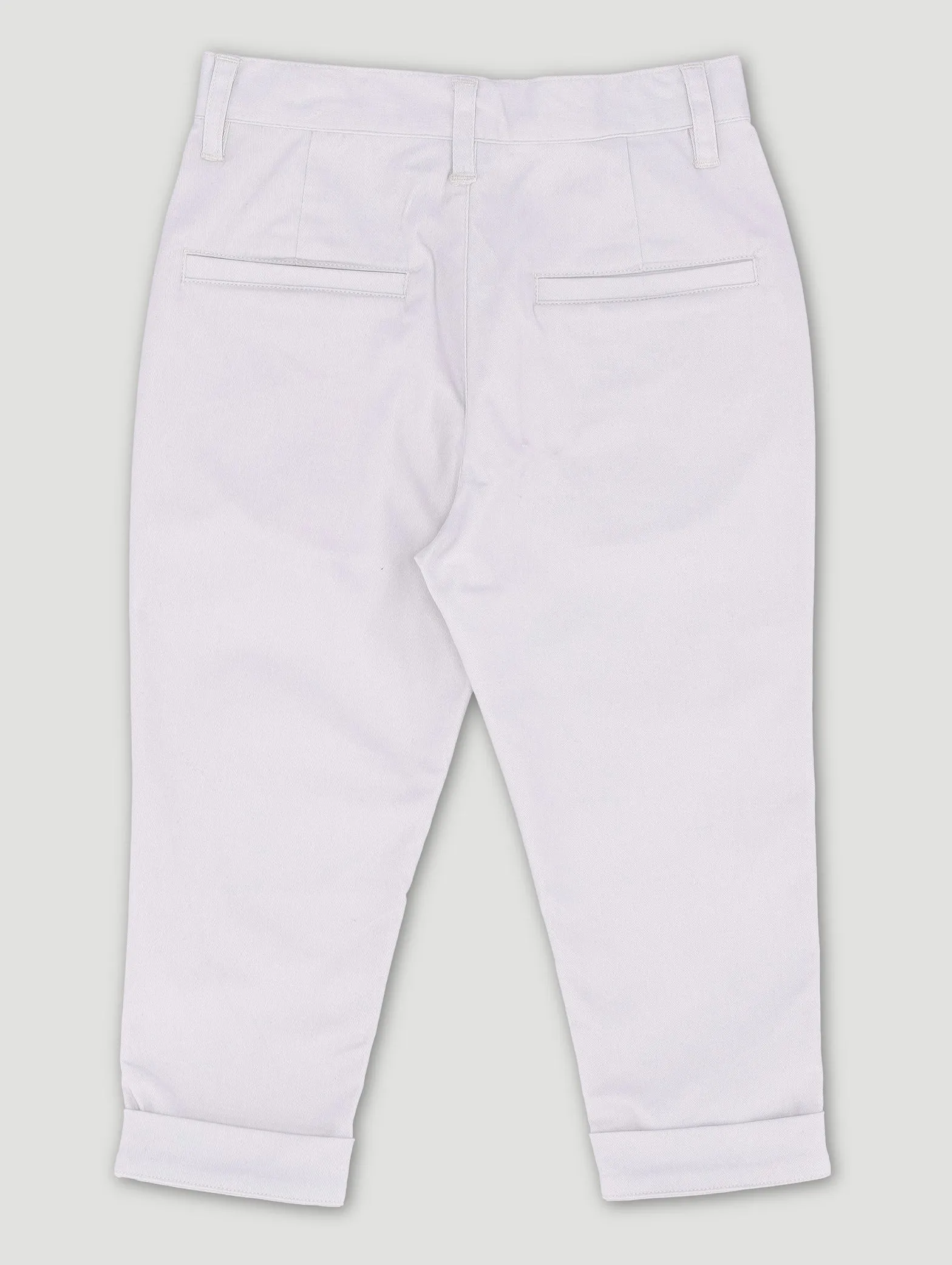 Boys Grey Chino Pant