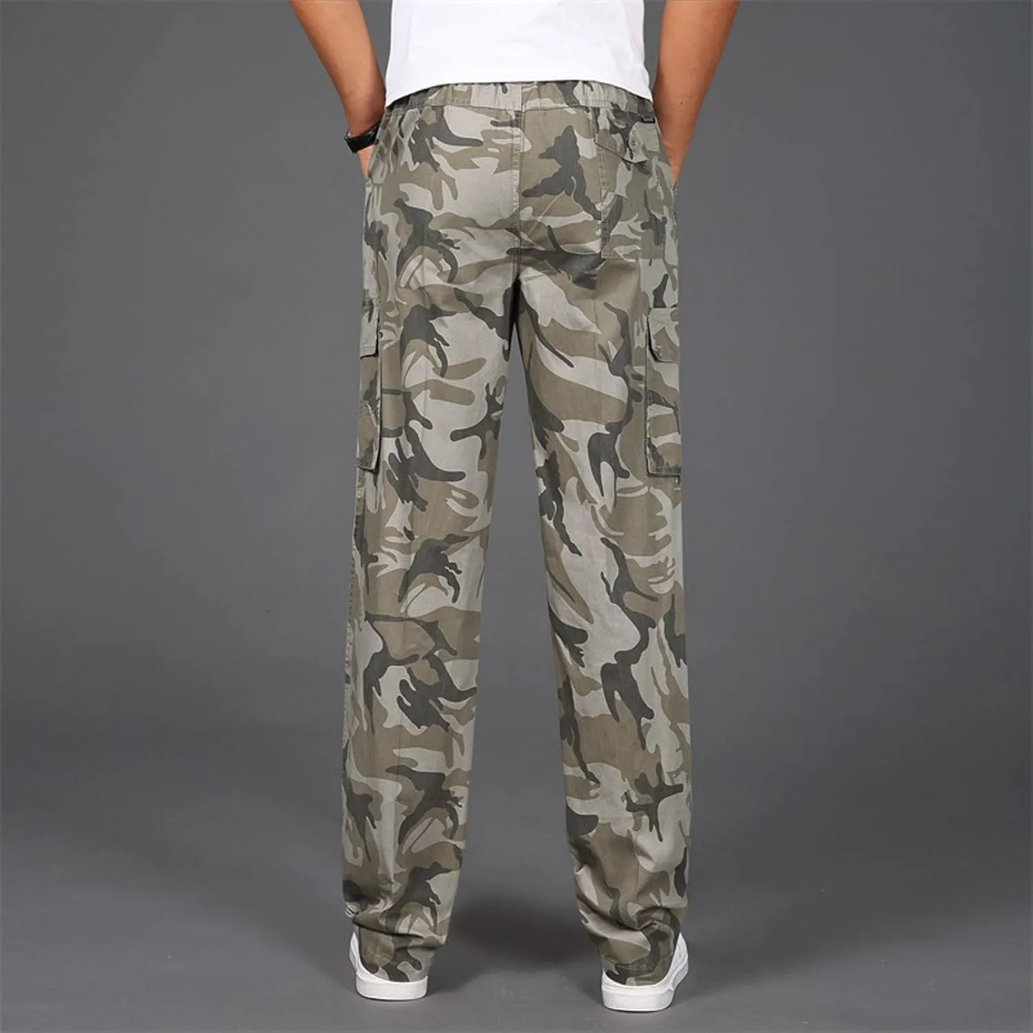 Cargo Pants for Men,Mens Outdoor Sweatpants Lightweight Tactical Pant Hiking Jogger Classic Fit Multi Pockets