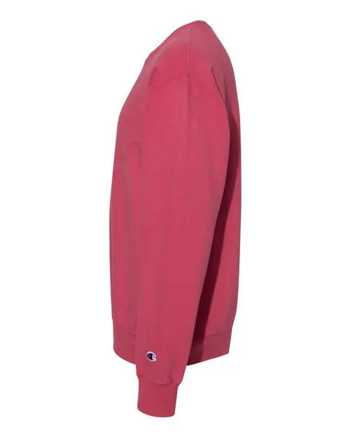 Champion Garment-Dyed Crewneck Sweatshirt CD400