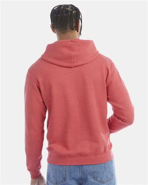 Champion Powerblend® Hooded Sweatshirt S700 Scarlet Heather