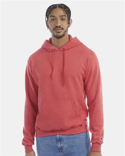 Champion Powerblend® Hooded Sweatshirt S700 Scarlet Heather
