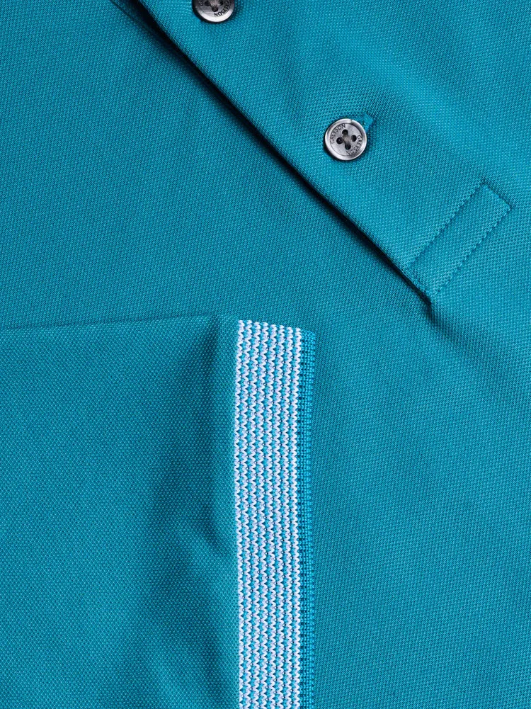 Cherokee Polo in Cyano by Greyson