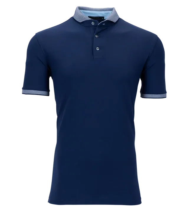 Cherokee Polo in Maltese Blue by Greyson