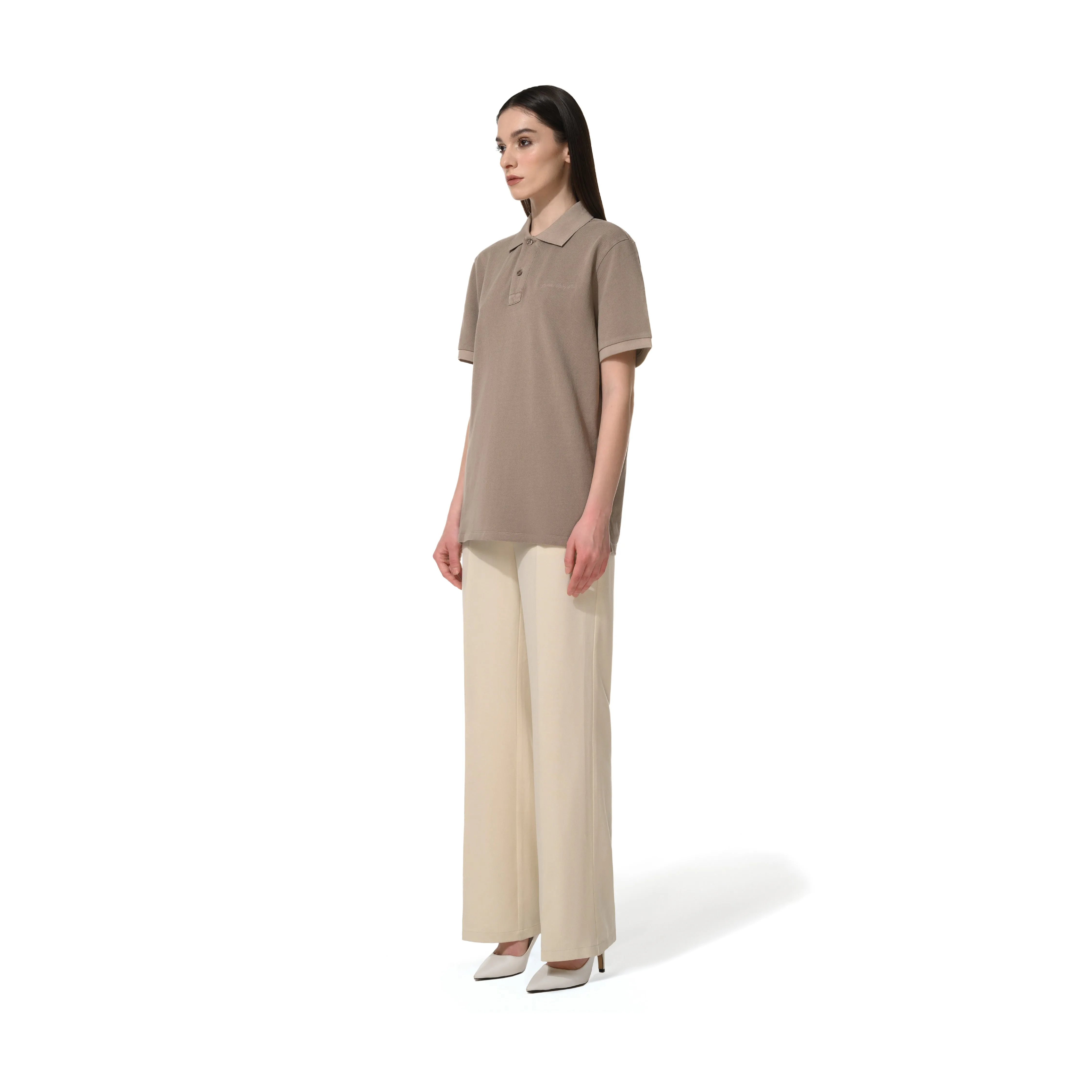 CLASSIC POLO SHIRT - TAN