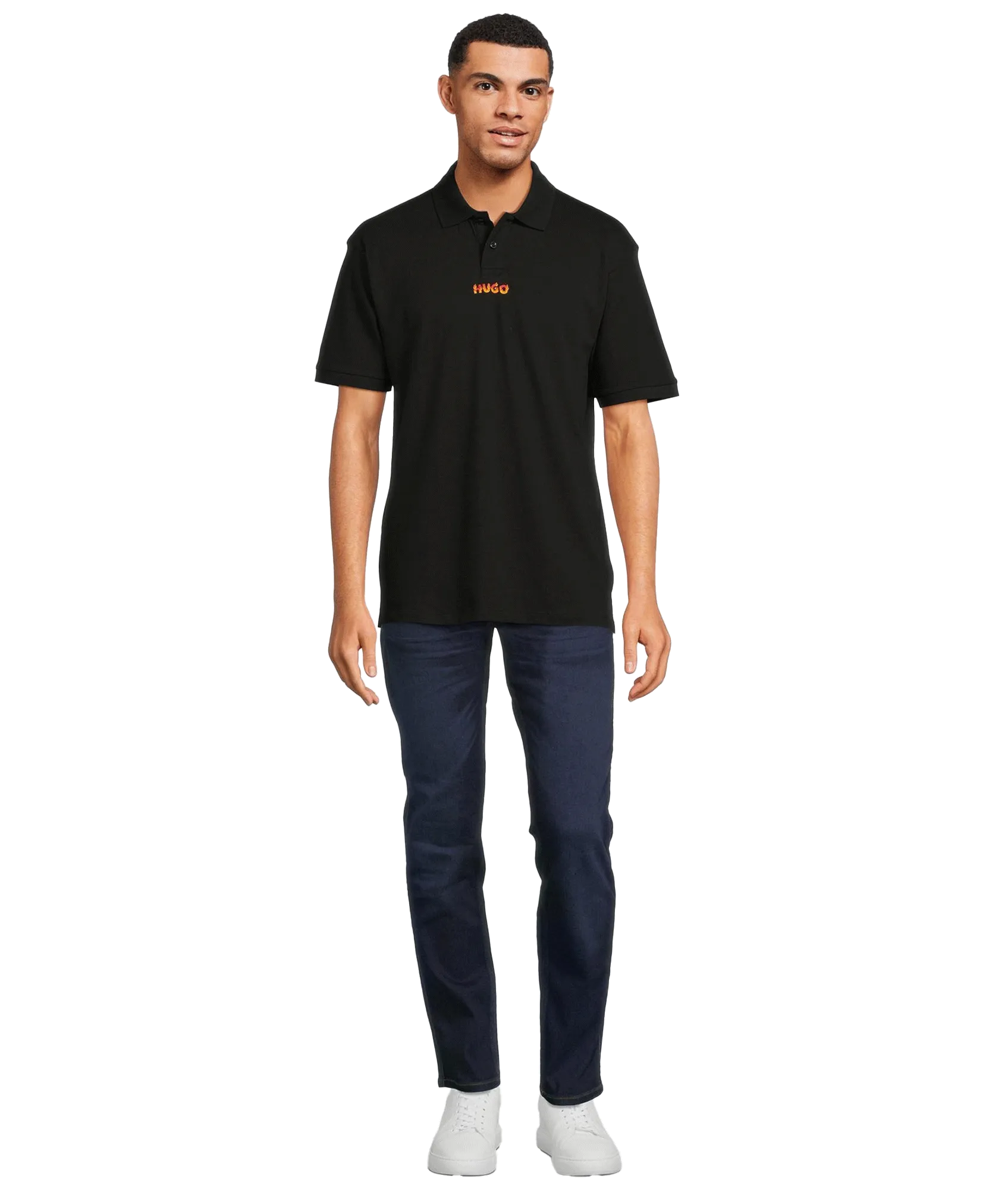 Dalio Regular Fit Polo Shirt - Black