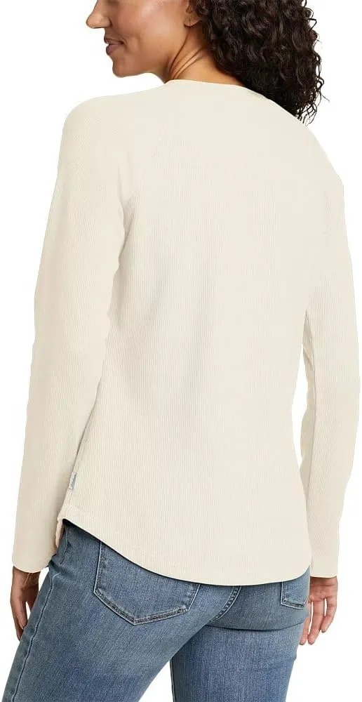 Eddie Bauer Women's Thermal Raglan Long-Sleeve Crew