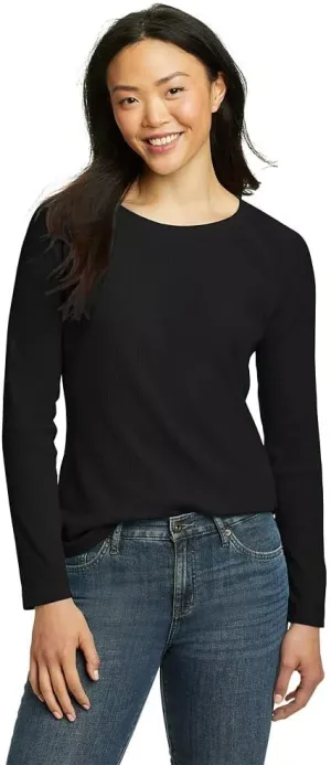 Eddie Bauer Women's Thermal Raglan Long-Sleeve Crew