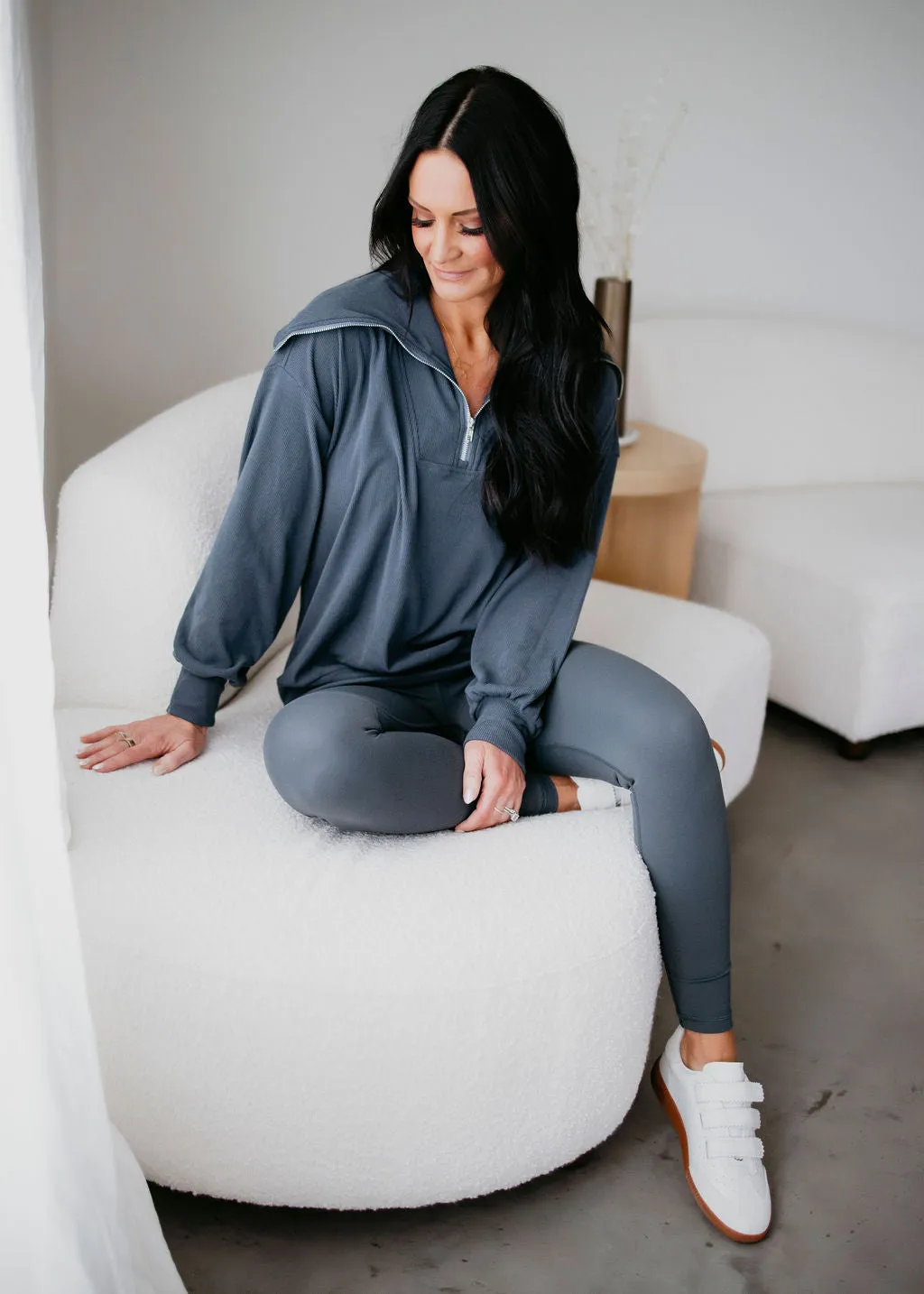 Emilia Soft Ribbed Pullover