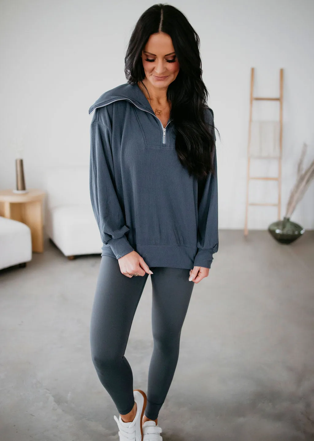 Emilia Soft Ribbed Pullover