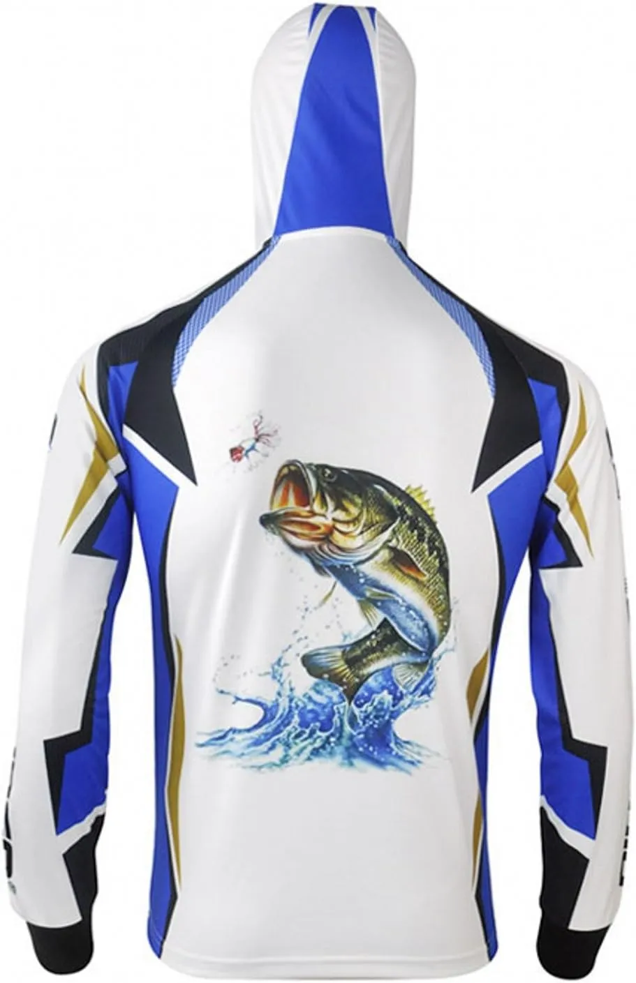 ESEL Men's Fishing Shirt Long Sleeve UPF 50 Sun uv Protection Microfiber Moisture Wicking Performance Quick Dry Hoodie