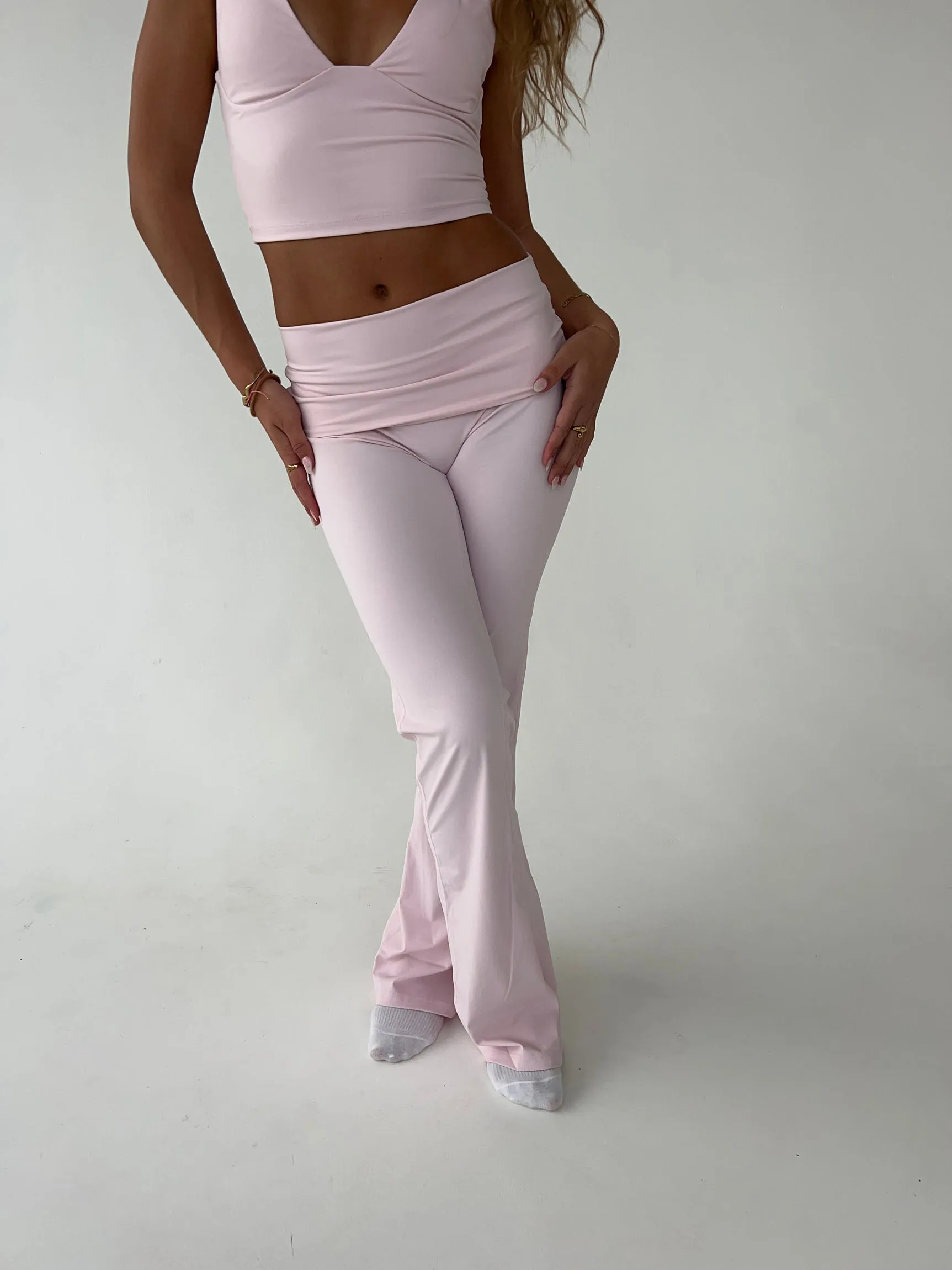Essential flared pants - Candyfloss