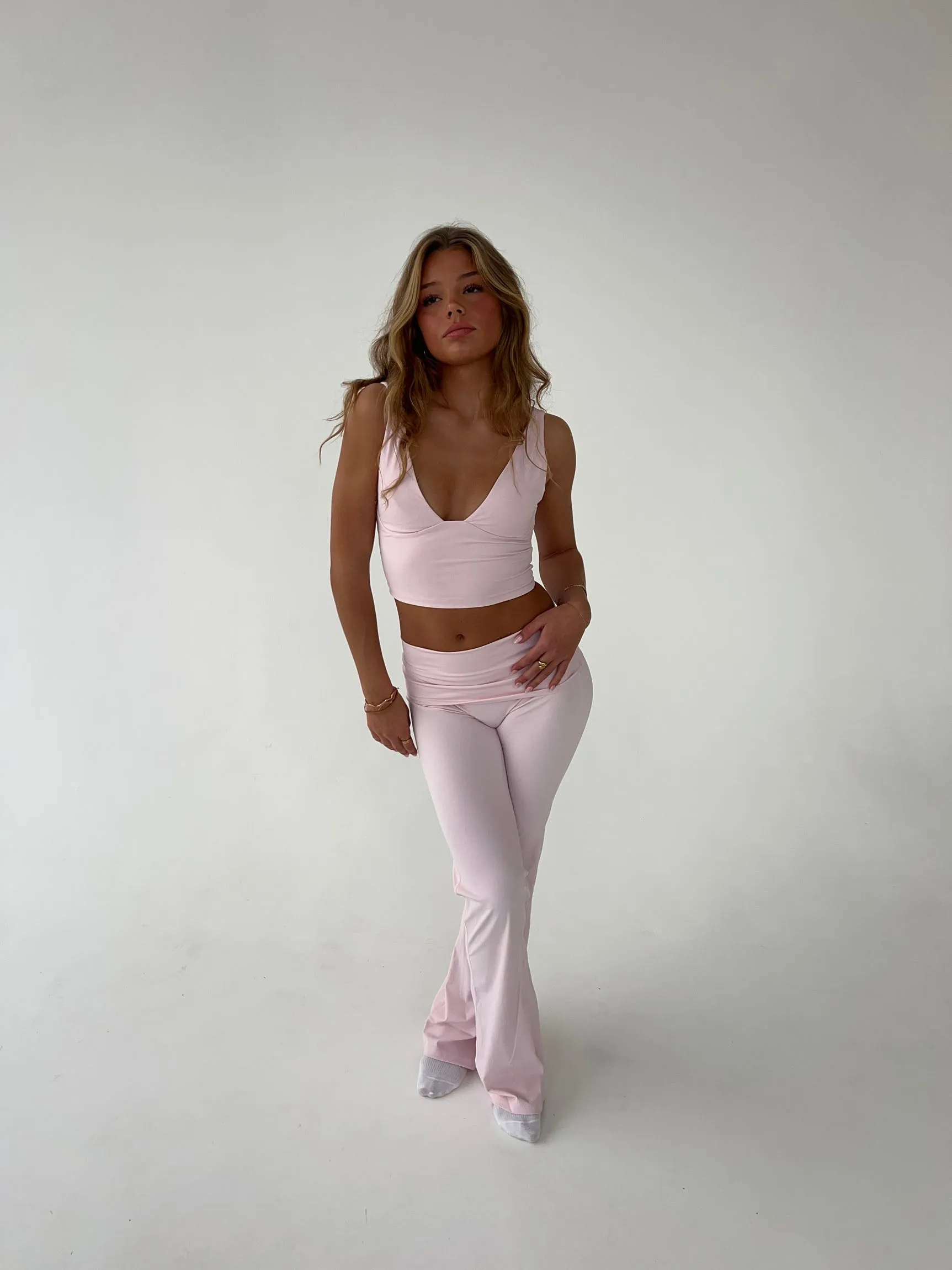 Essential flared pants - Candyfloss