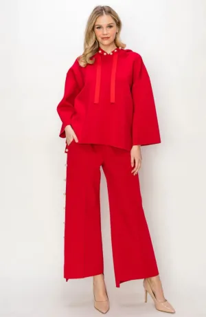 Francine Hoodie in Red