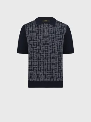 Geometric Zipped Polo