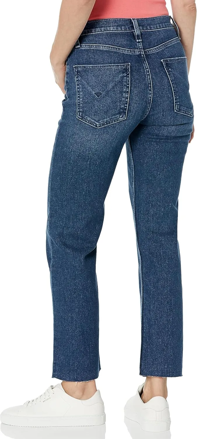 HUDSON Women's Remi High-Rise Straight Leg Ankle Jean