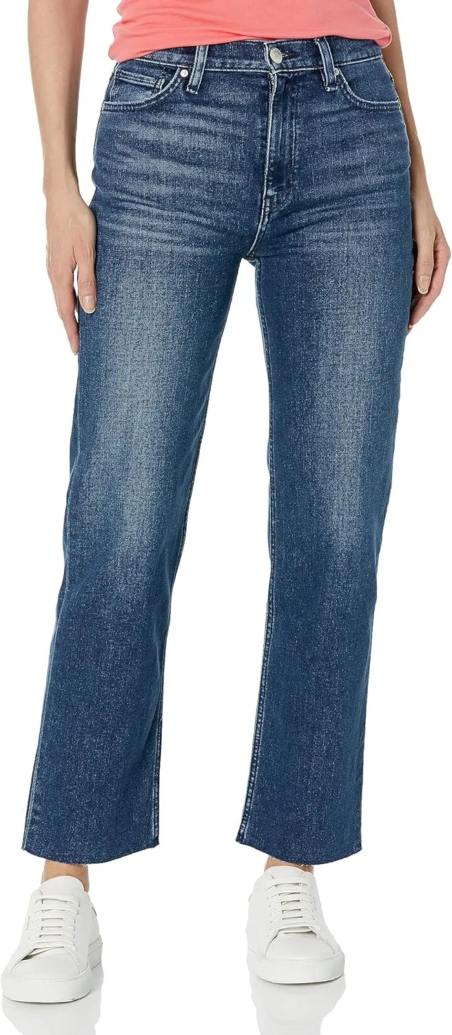 HUDSON Women's Remi High-Rise Straight Leg Ankle Jean