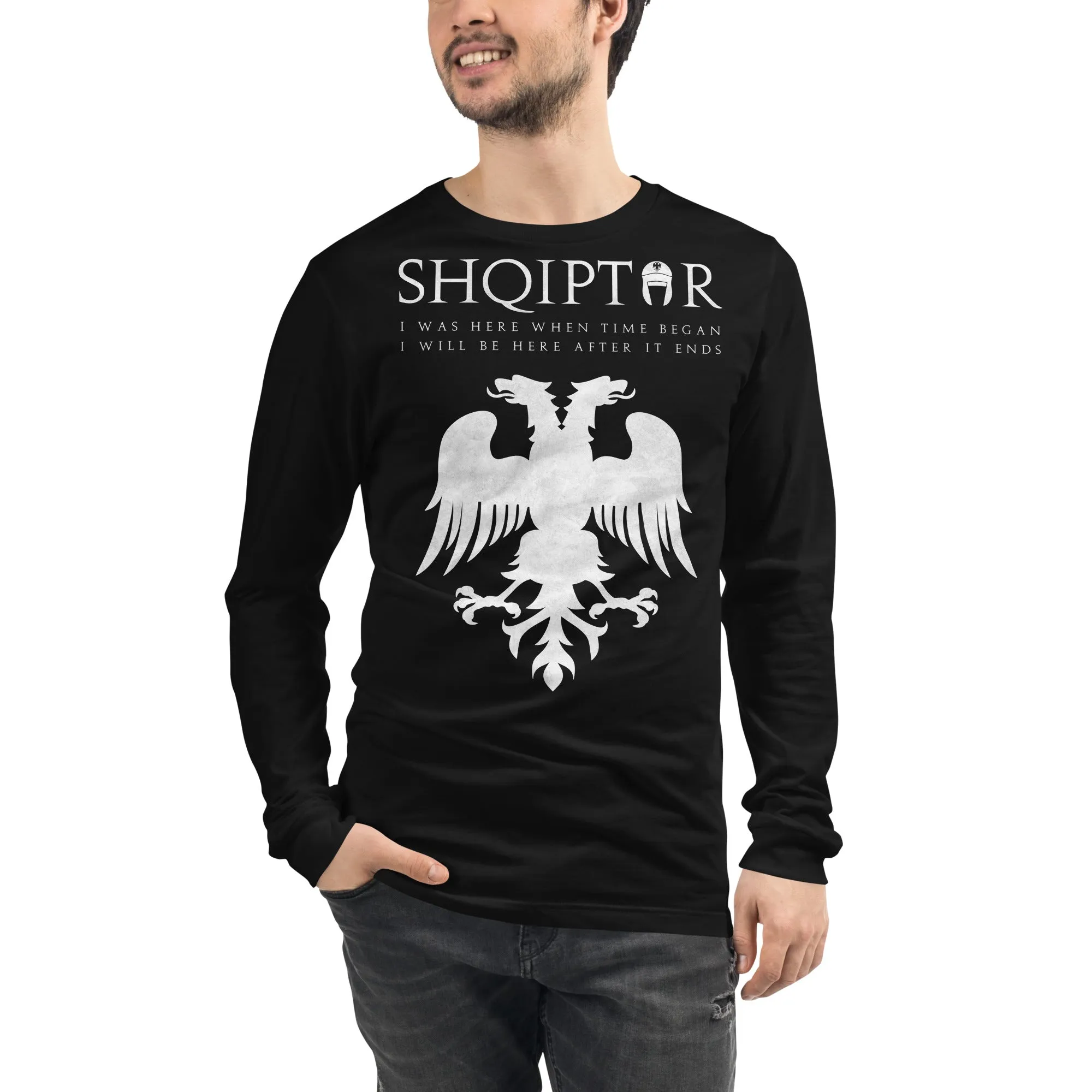 I Am Shqiptar Long Sleeve Tee