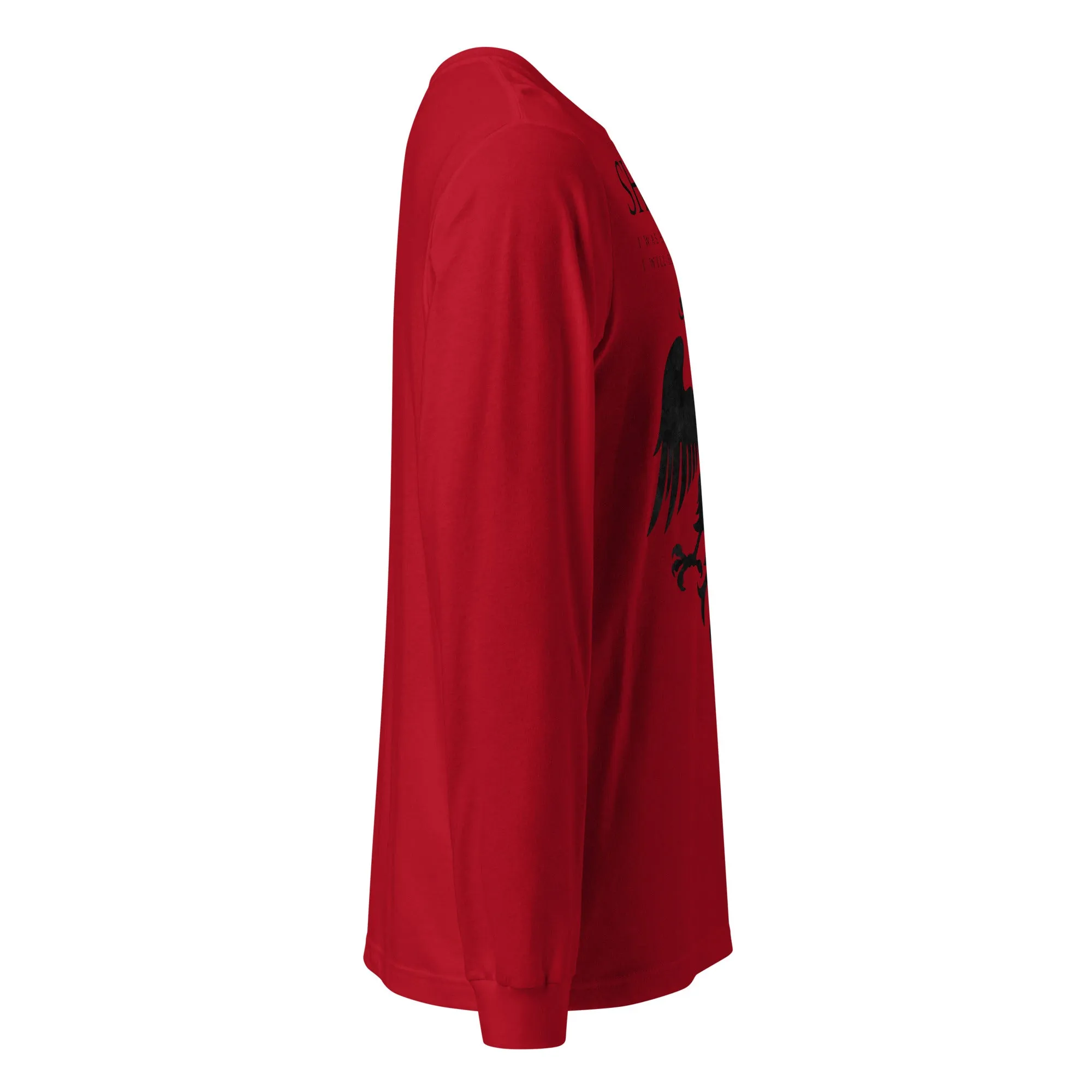 I Am Shqiptar Long Sleeve Tee
