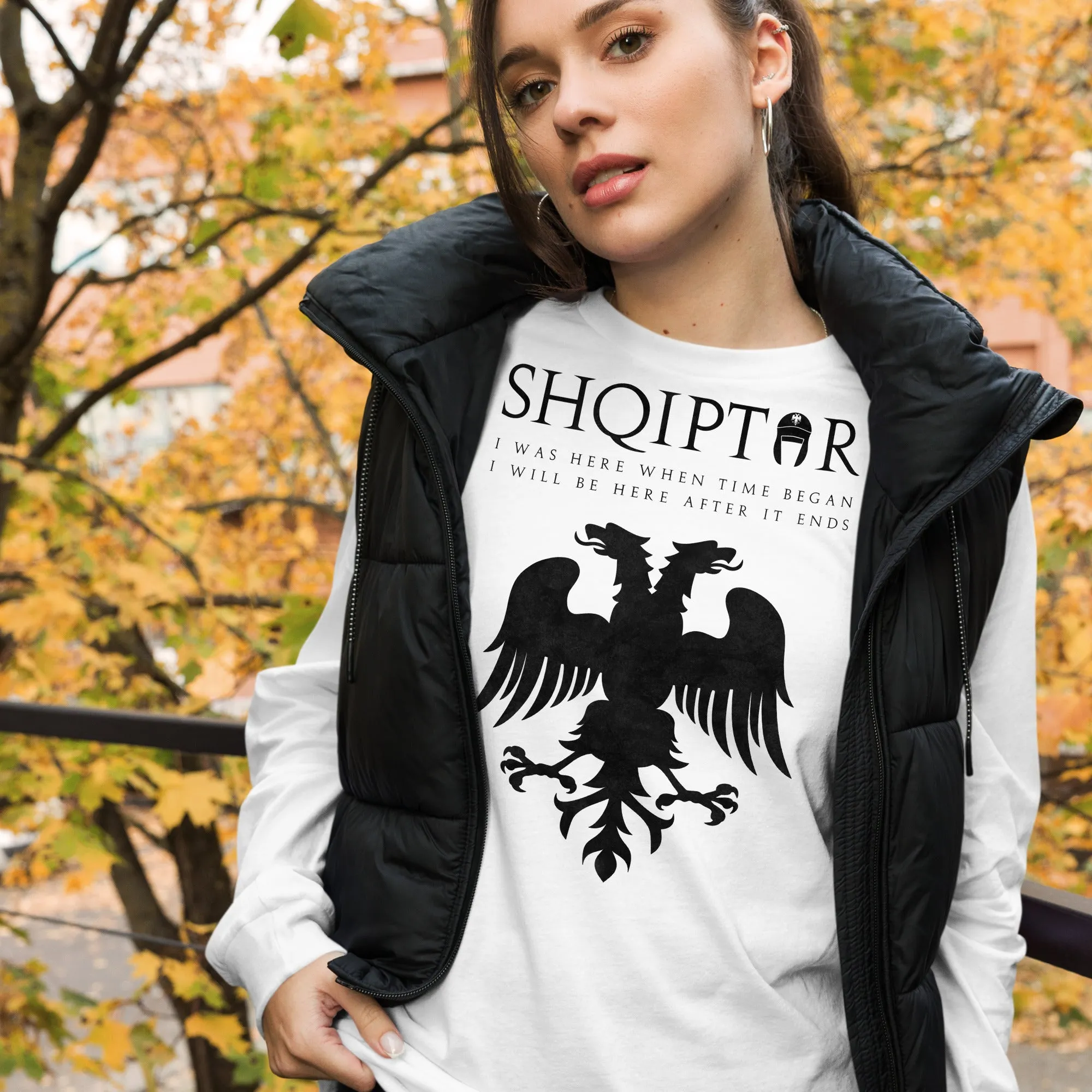 I Am Shqiptar Long Sleeve Tee