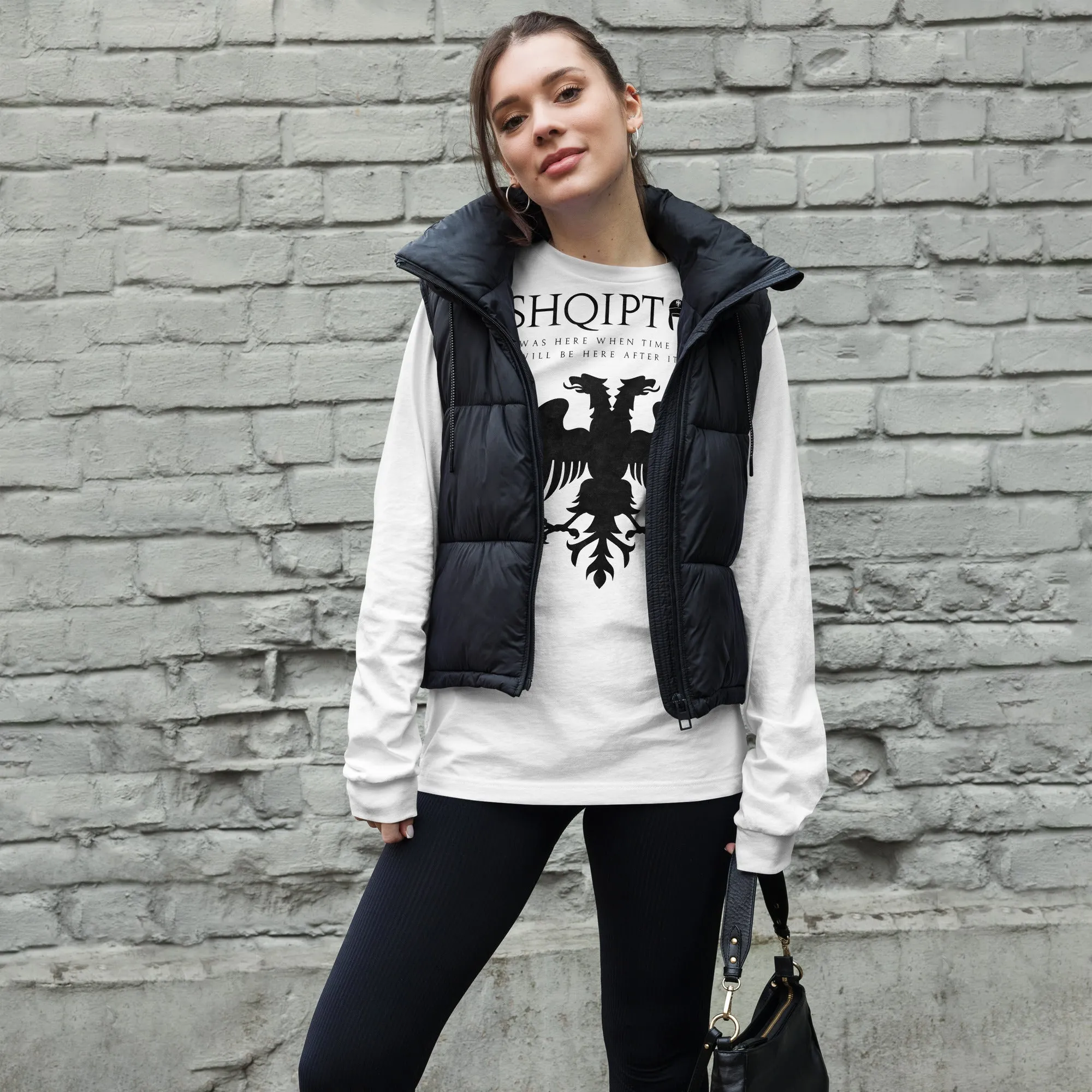 I Am Shqiptar Long Sleeve Tee