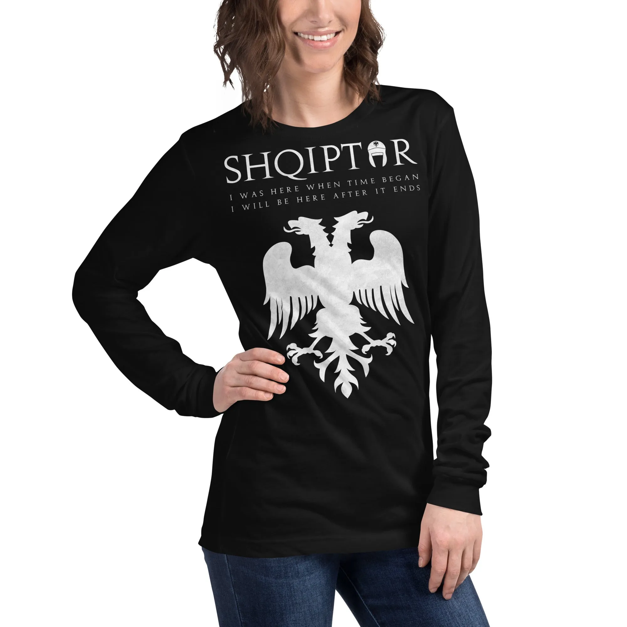 I Am Shqiptar Long Sleeve Tee
