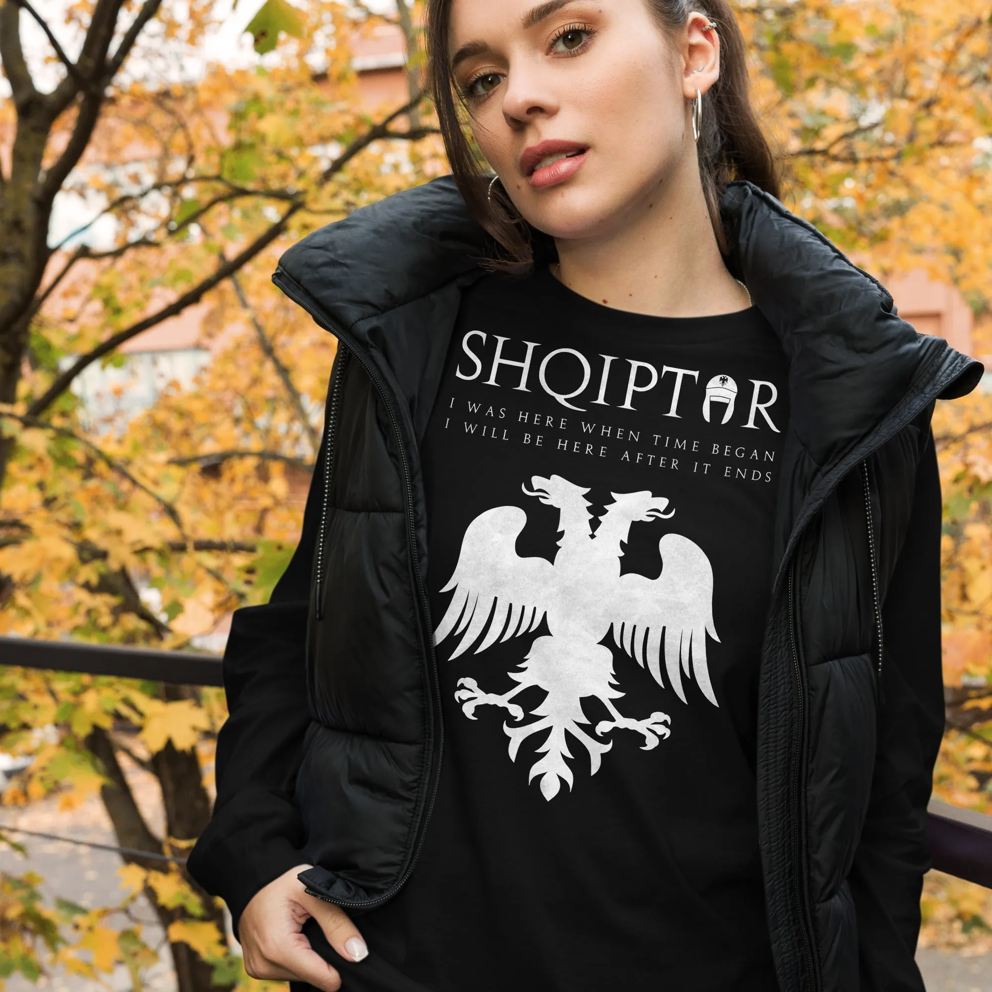 I Am Shqiptar Long Sleeve Tee