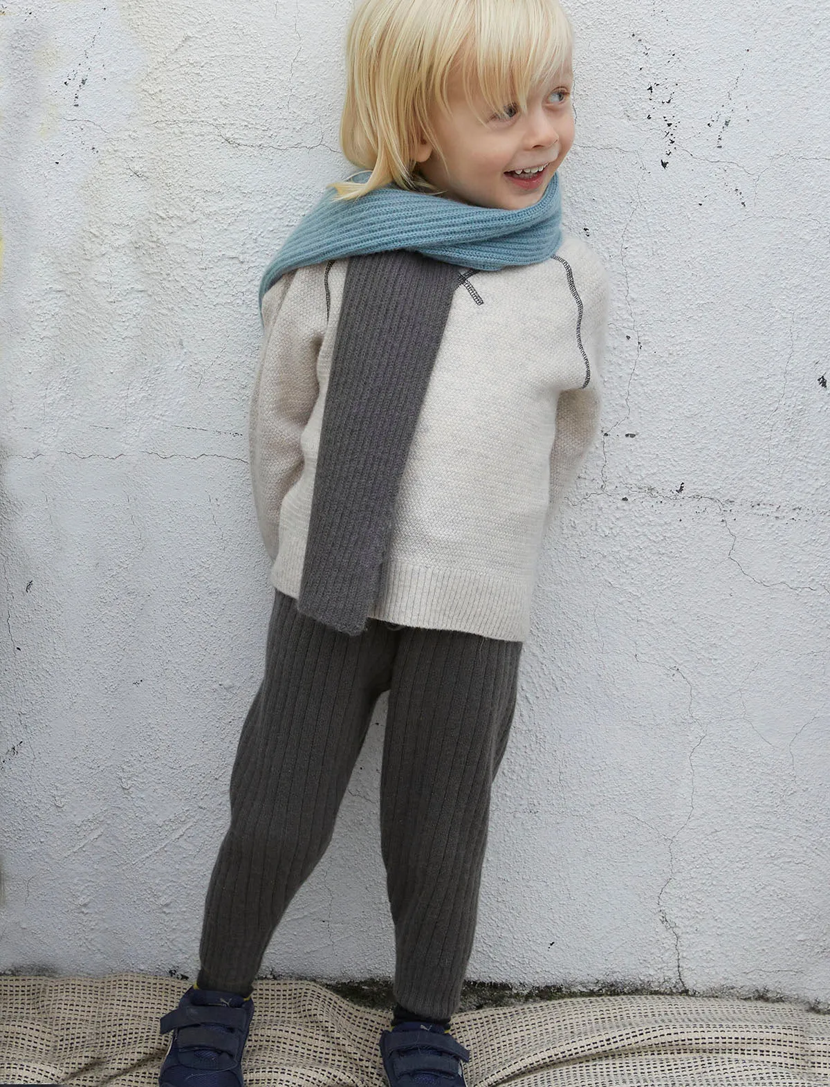 Kids Ribbed Jogger