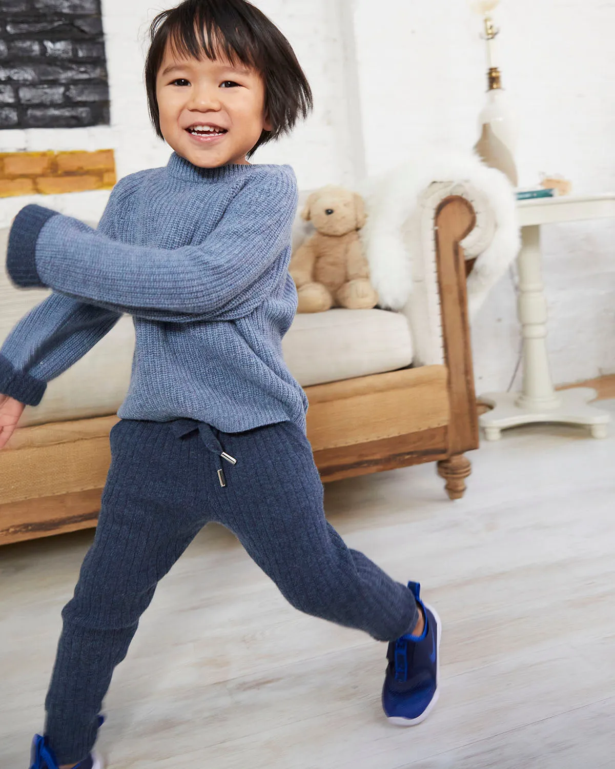 Kids Ribbed Jogger