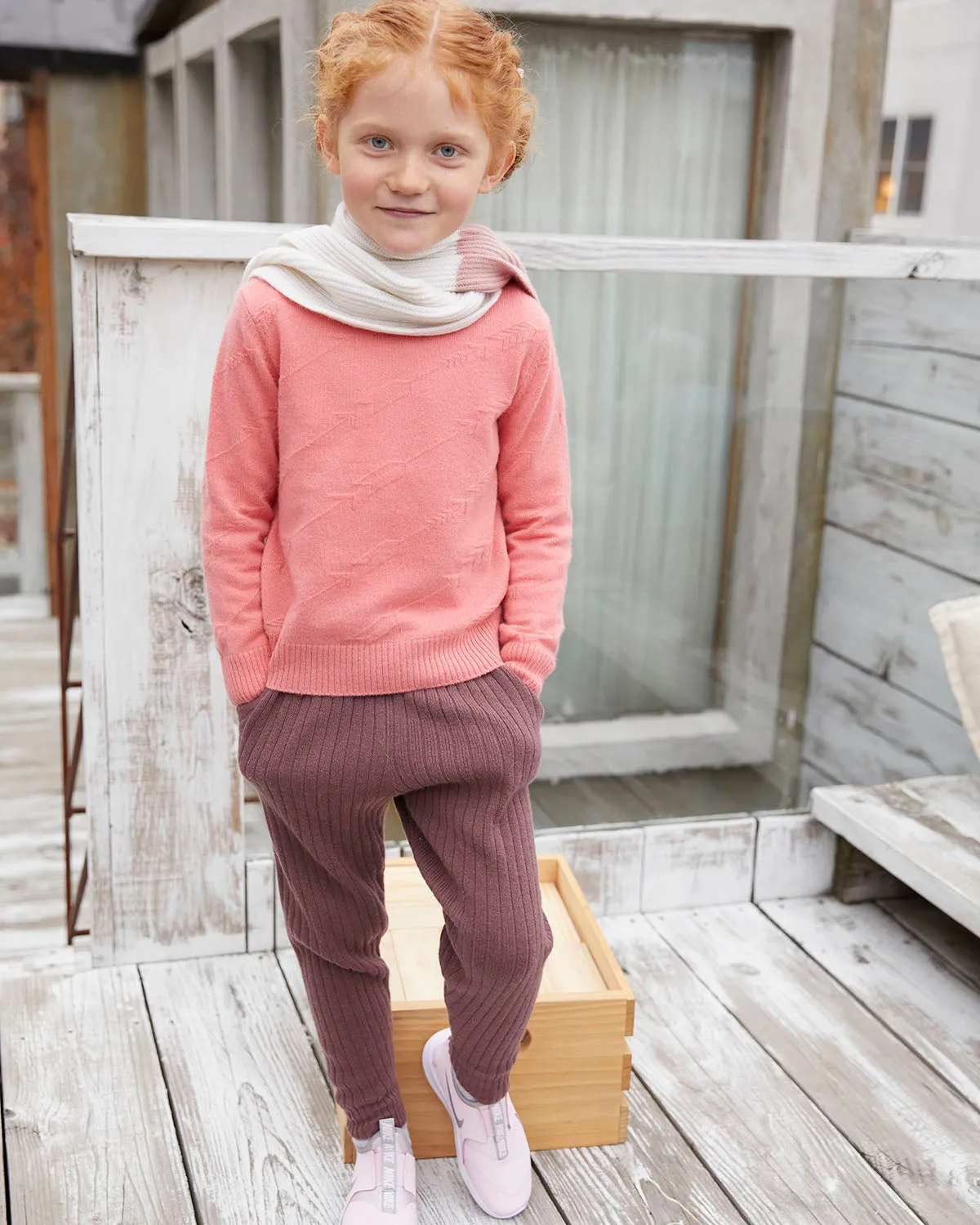 Kids Ribbed Jogger
