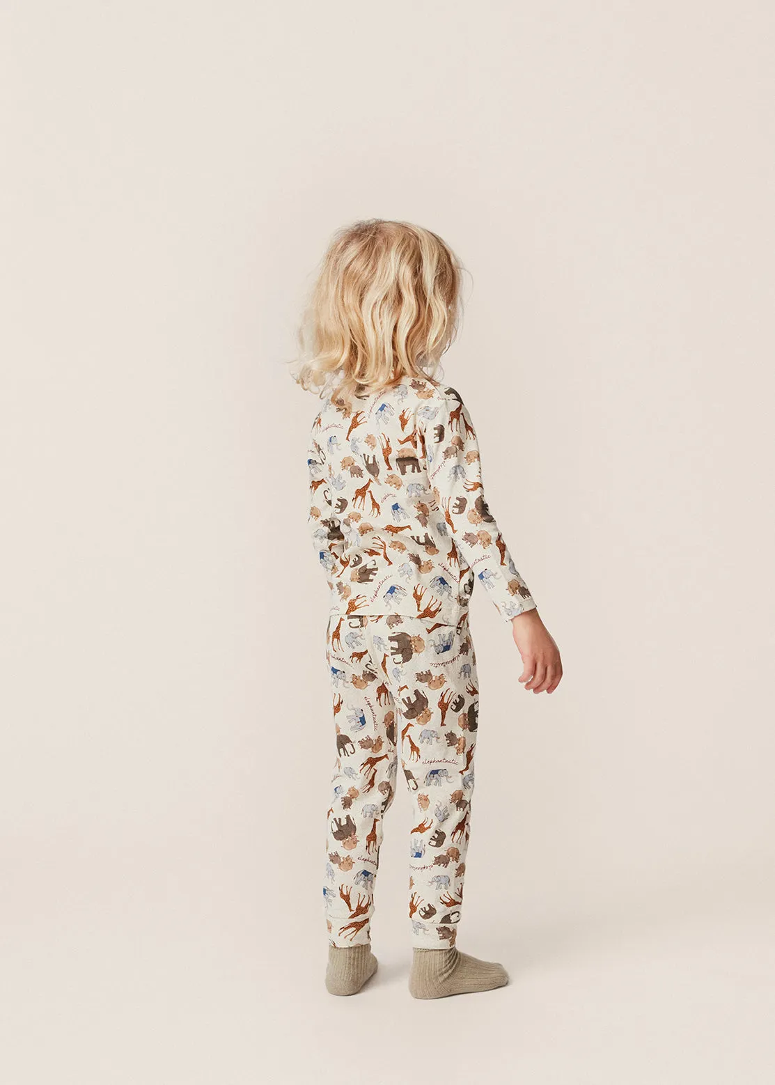 Konges Slojd - Organic Cotton Bodysuit Pants -  Elephantastic