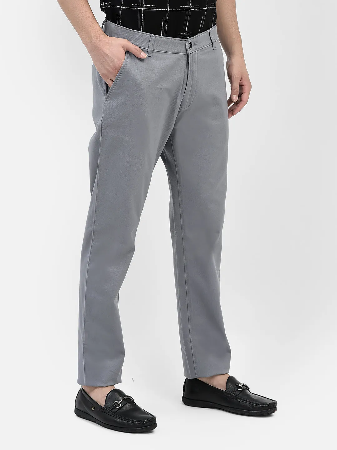 Light Blue Chinos Trousers