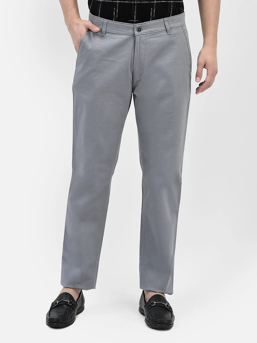 Light Blue Chinos Trousers