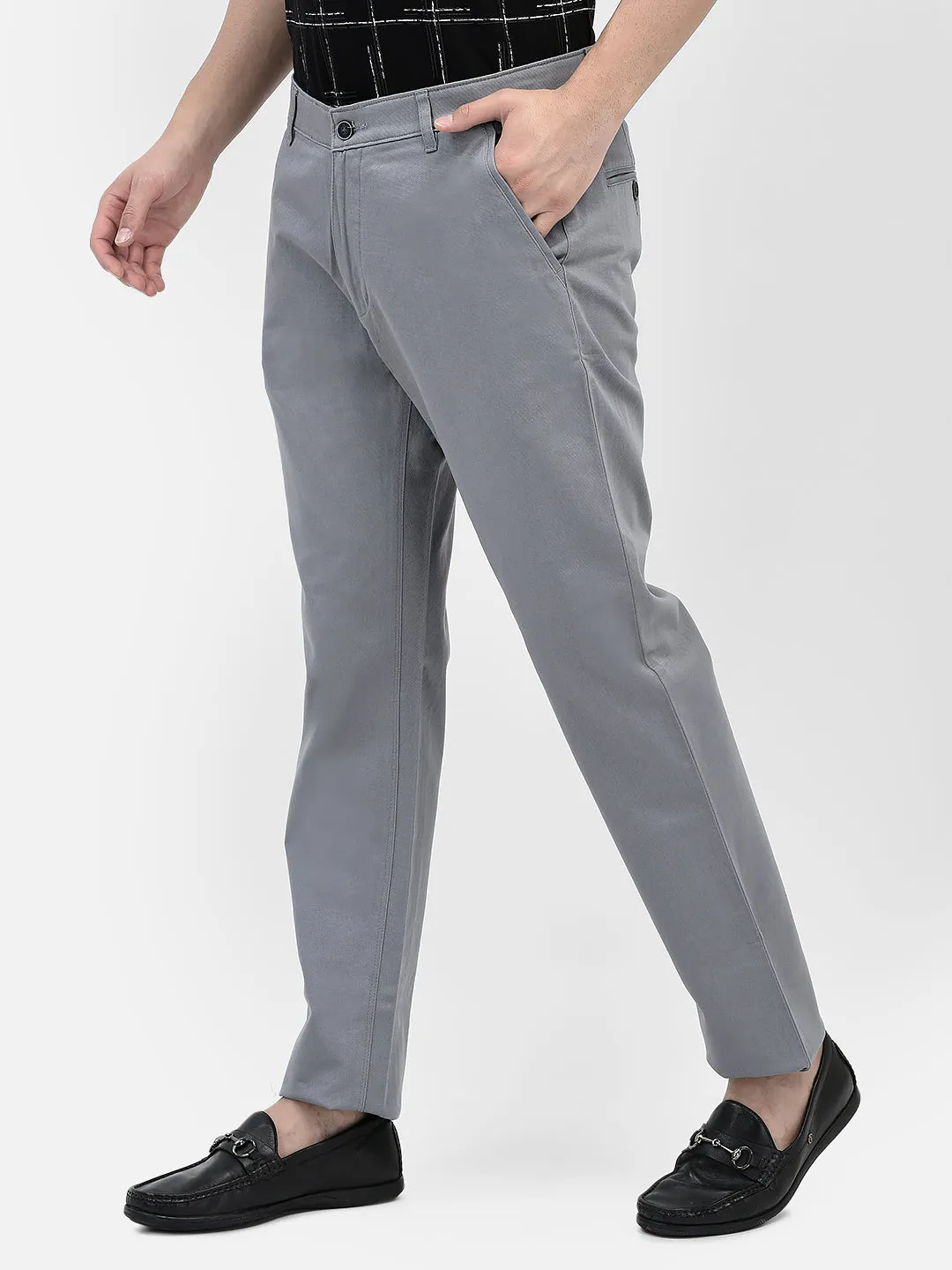 Light Blue Chinos Trousers