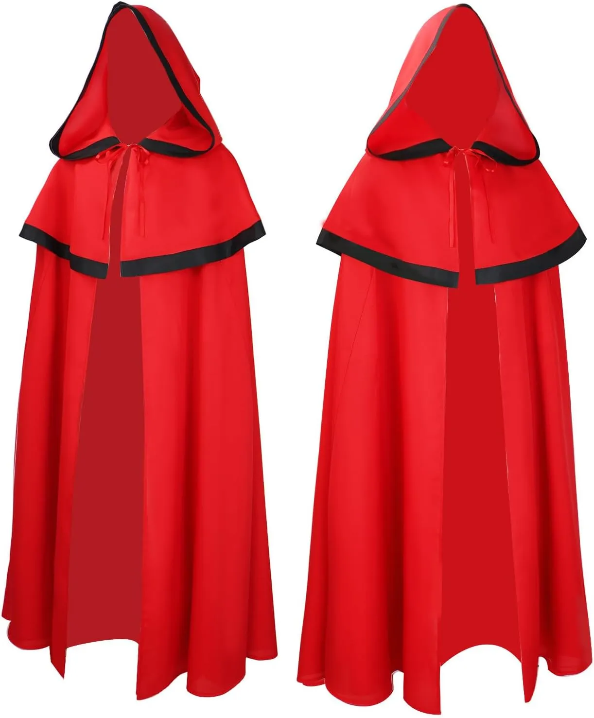 Lmdudan Unisex Adult Full Length Cloak Halloween Hooded Cape Renaissance Medieval Costume Tunic Hoodies Robe Cosplay Capes