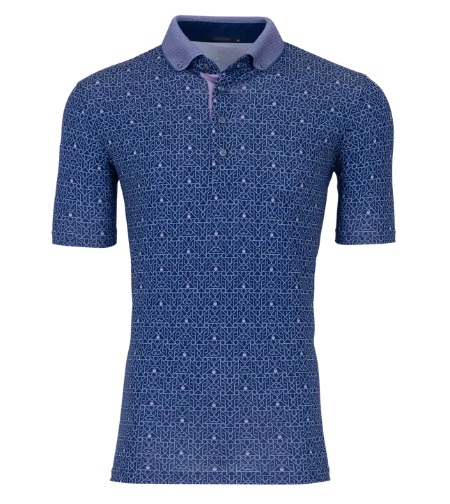 Lowercase Polo in Maltese Blue by Greyson