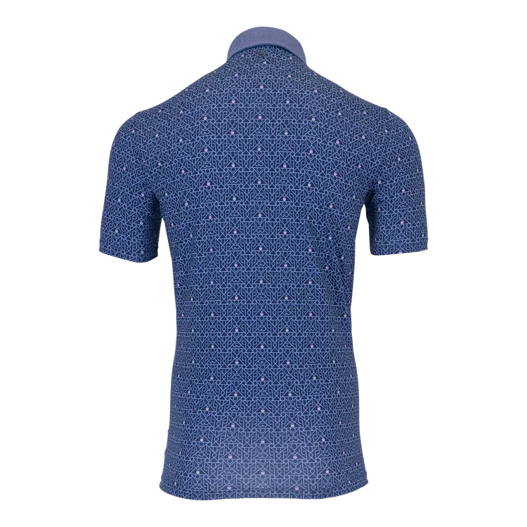 Lowercase Polo in Maltese Blue by Greyson