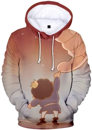 Manga Ousama Ranking Ranking of Kings Kage Hooded Pullover Sweatshirt