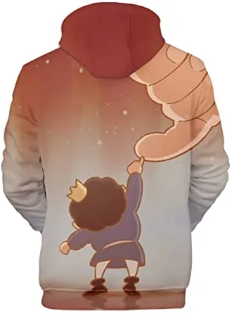 Manga Ousama Ranking Ranking of Kings Kage Hooded Pullover Sweatshirt